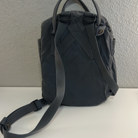 Fjallraven Kanken Gray Polyvinyl Back to School Mini Backpack - Picture 5 of 13